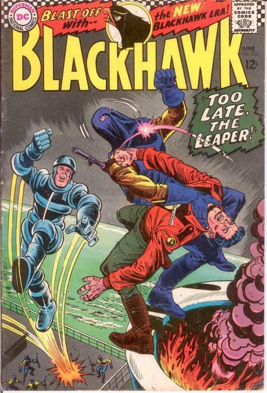BLACKHAWK 233 VG-F June 1967 COMICS BOOK