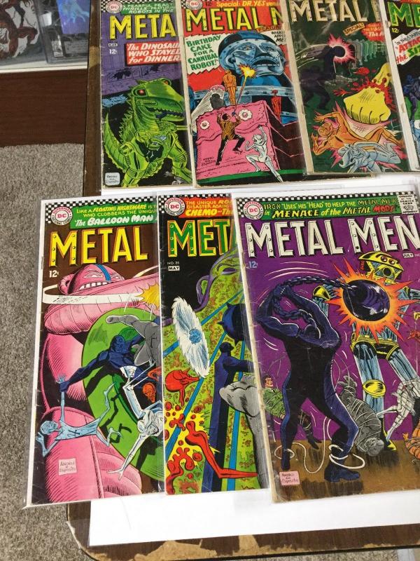 Metal Men 18 20 21 22 22 23 24 25 26 27 28 32 34 2.0-4.0 Gd-vg Dc Silver Age