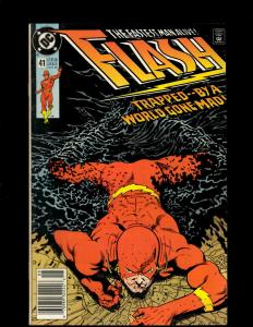 Lot of 10 The Flash DC Comics Comic Books #17 19 26 29 36 37 41 42 43 46 J369