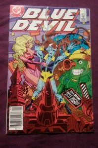 blue devil #11 signed by gary cohn rare dc comics comic book cool vintage sweet!