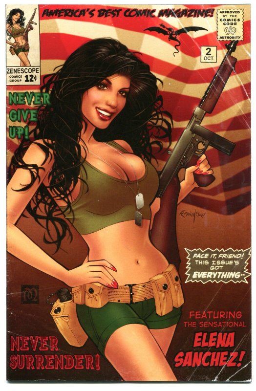 Grimm Fairy Tales Bar Maid #2  Zenescope Exclusive Variant Cover D Franchesco