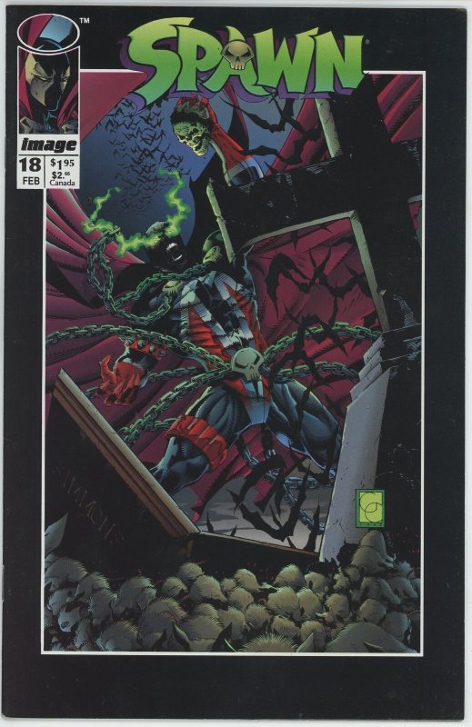 Spawn #18 (1992) - 7.5 VF- *Reflections Part 3/Redeemer*