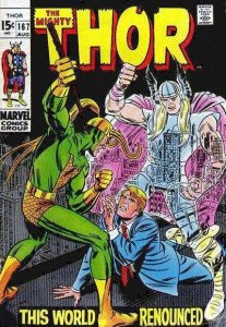 Thor (1966 series)  #167, VG+ (Stock photo)