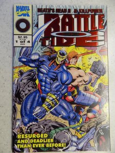 BATTLE TIDE II # 1 MARVEL EMBOSSED COVER DEATH'S HEAD KILLPOWER