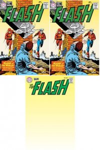 (2024) FLASH #123 FACSIMILE + FOIL + BLANK VARIANT 3 COVER SET! 1ST GOLDEN AGE!