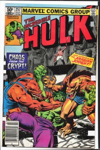 The Incredible Hulk #257 (1981) Hulk