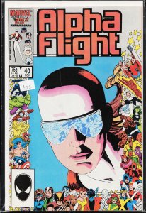 Alpha Flight #40 (1986) Alpha Flight