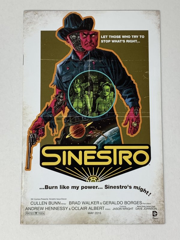 Sinestro #11 (2015) Movie Poster Variant YE20