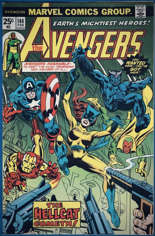 The Avengers #144 (1976) 8.0+