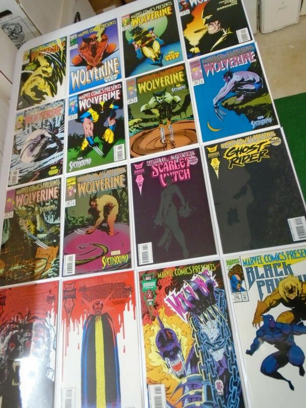 Marvel Comics Presents comic lot #1-169, 165 Different 8.0 VF (1988-94)