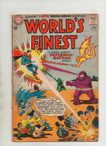 World's Finest #134 - Batman Robin Superman Green Arrow - (Grade 4.5) 1963