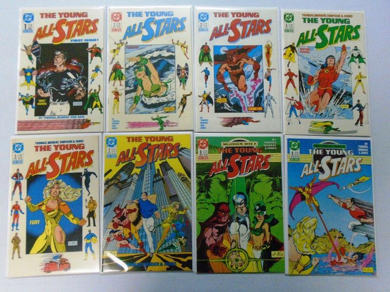 Young All-Stars, From:#1-31 + Annual 23 Different, 8.0/VF (1987-1989)