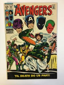 AVENGERS 60 FINE January 1969 COMICS BOOK