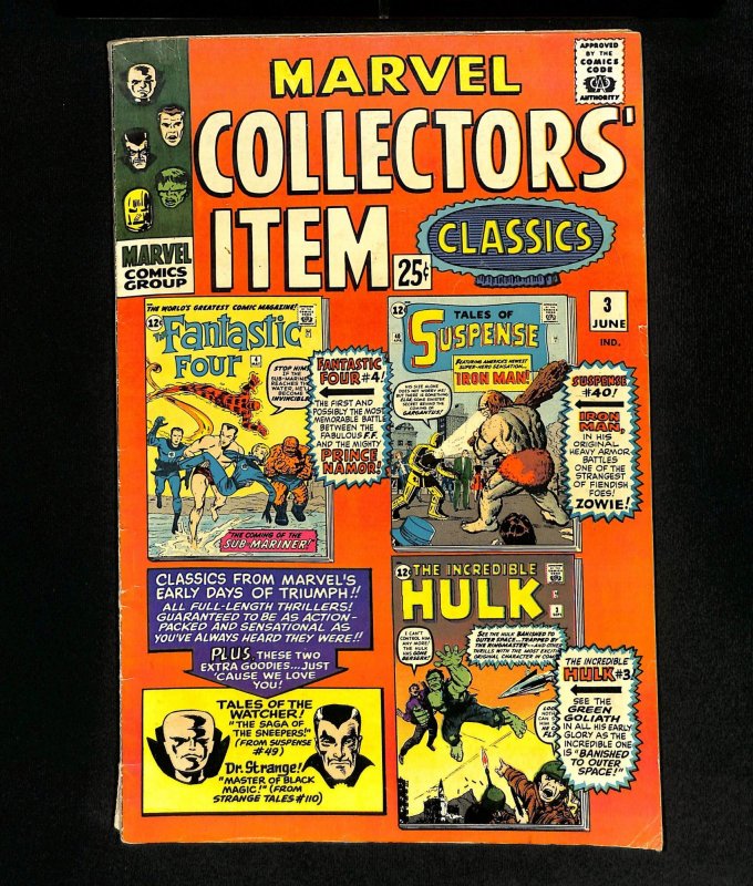 Marvel Collectors' Item Classics #3