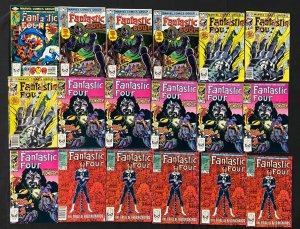FANTASTIC FOUR 126 COMICS LOT MANY DUPES MOST VF SOME VG BRONZE-COPPER AGE