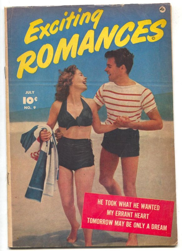 Exciting Romances #9 1952- Golden Age Comic- Bob Powell VG/F