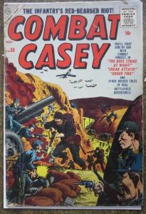 COMBAT CASEY #33 (ATLAS, 4/1957) GOOD