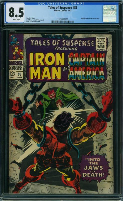 Tales of Suspense #85 (Marvel, 1967) CGC 8.5