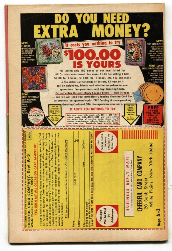 FANTASTIC FOUR #120--1972--THE AIR WALKER--COMIC BOOK--VG