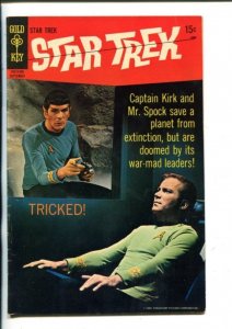 STAR TREK #5-1969-PHOTO COVER-GOLD KEY-SHATNER-NIMOY-fn
