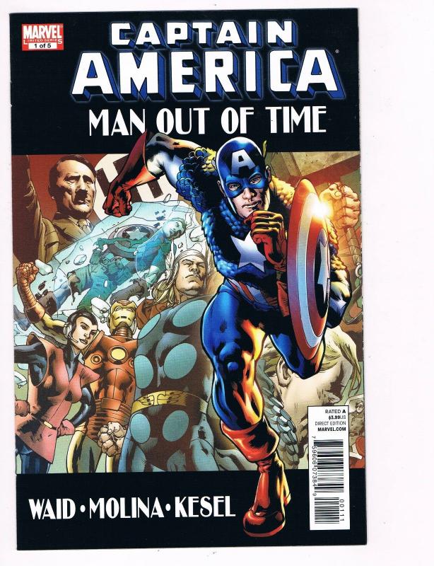 Captain America Man Out Of Time # 1 Marvel Comic Books Hi-Res Scans WOW!!!!! S10