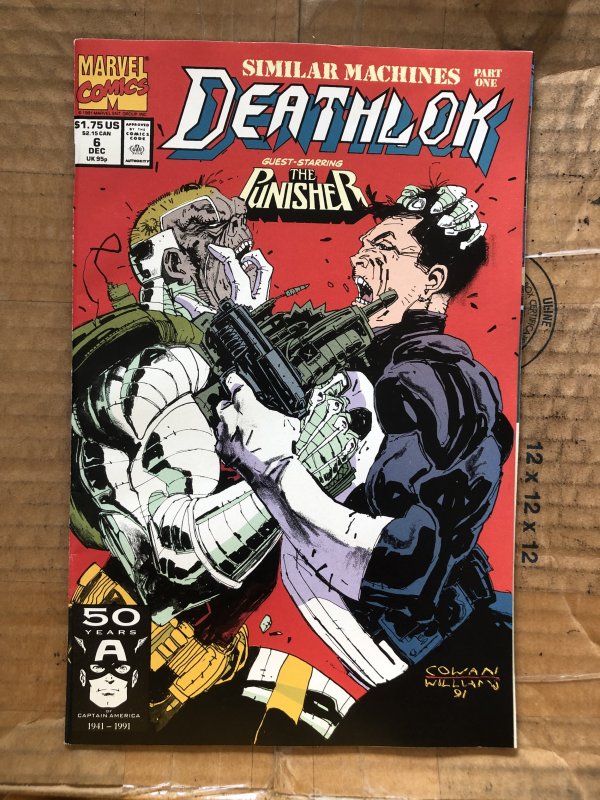 Deathlok #6 Direct Edition (1991)