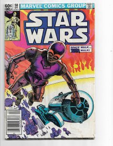 Star Wars #58 (1982) VG/FN