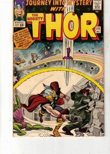 Journey into Mystery #111 Dec-64 VF HIGH-GRADE Thor vs Cobra and Hyde BEANTOWN!
