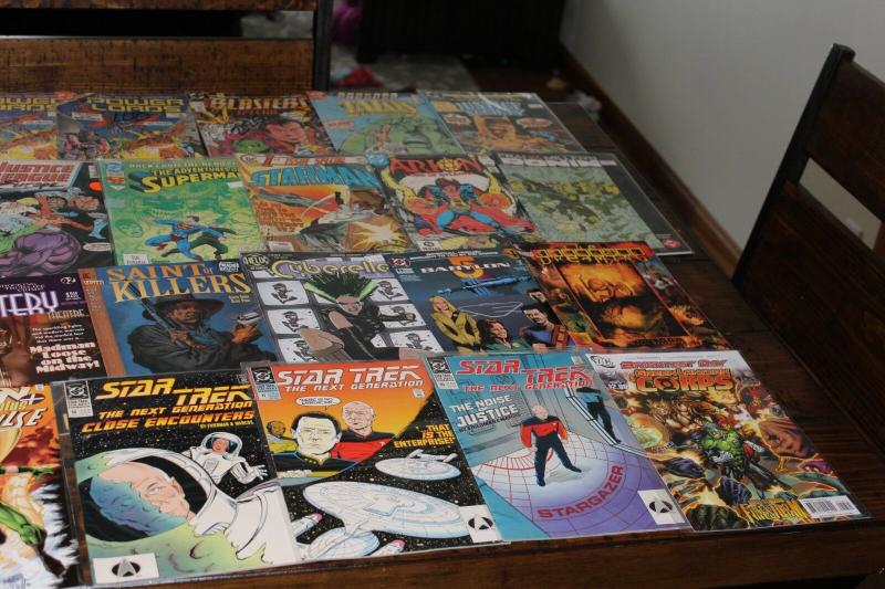 Medium Priority Mail Box Full of All Different DC Comics Bulk Mixed Condition. 