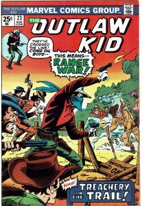 The Outlaw Kid #23  vol 2 VF