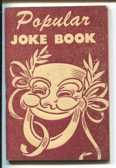 Popular Joke Book 1930's-Haldemen-Julius-gags-jokes-stories-VF