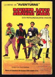 Danger-Man #6 1962-Ben Casey-Vince Edwards photo cover-Published in Spain-Bas...