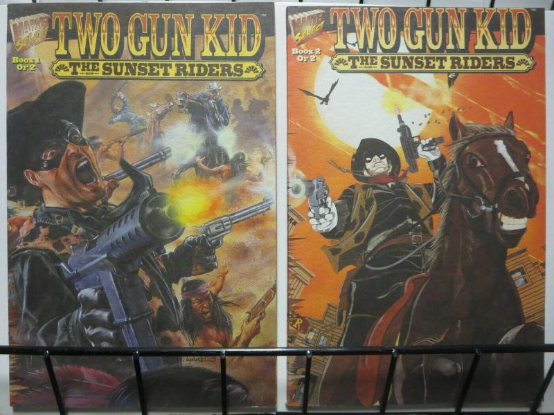 TWO GUN KID SUNSET RIDERS (1995) 1-2 complete story!