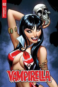 Vampirella # 2 J Scott Campbell 1 in 15 Sneek Peek Variant Cover  !!   NM 