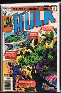 The Incredible Hulk #215 (1977) Hulk