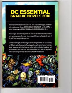 DC Essential Graphic Novels 2016 TPB Superman Batman Justice League Arrow MS21