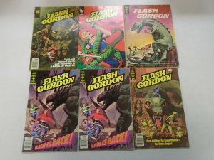 Flash Gordon comic lot w/ Movie 9 issues avg 5.0 VG FN (1980-82 Whitman)