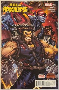 Age of Apocalypse 2 Marvel Comics 2015 VF to NM Secret Wars Wolverine X-Men