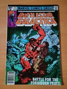 Battlestar Galactica 18  VERY GOOD VG  1980 Marvel Comics