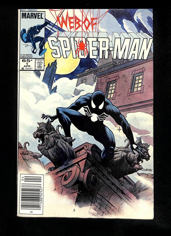 Web of Spider-Man #1 Newsstand Variant 1st Appearance Vulturions!