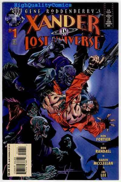 XANDER in LOST UNIVERSE #1, NM+, Gene Roddenberry, Sci-Fi, Jae Lee,more in store