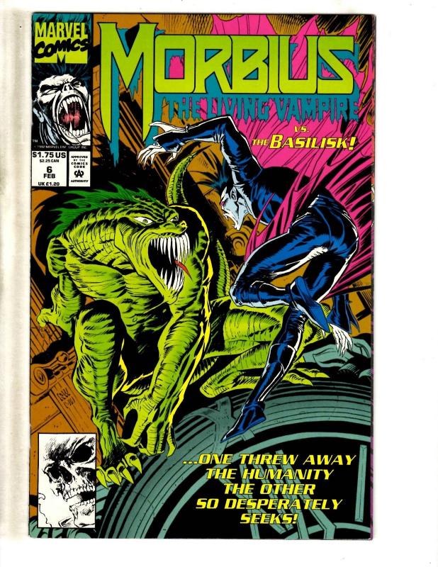 Lot Of 10 Morbius Marvel Comic Books # 1 2 3 4 5 6 7 8 9 10 Vampire Monster CR41