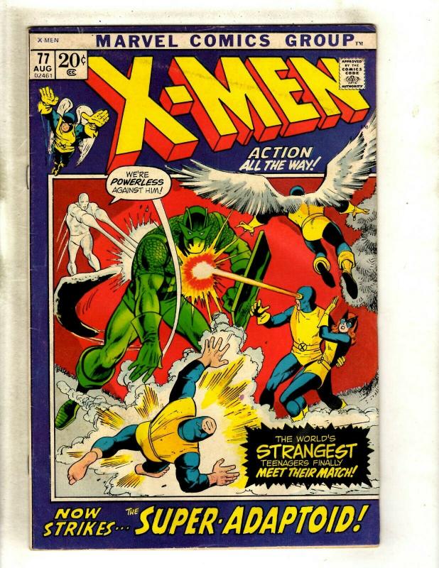 Uncanny X-Men # 77 VG Marvel Comic Book Angel Beast Professor X Cyclops HY1