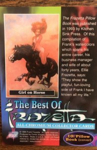 The best of Rosetta 10 pillow book/girl on horse trading card