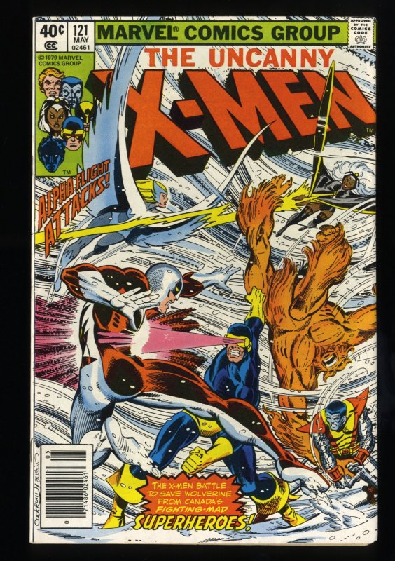 X-Men #121 VF+ 8.5 1st Full Appearance Alpha Flight! Misty Knight!