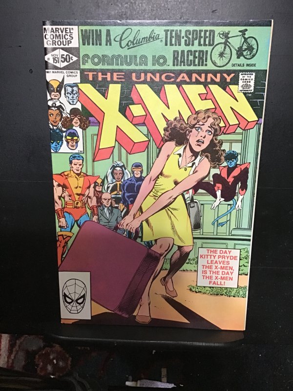 The Uncanny X-Men #151 (1981) Kitty Pryde leaves the X-Men! high-grade! VF/NM