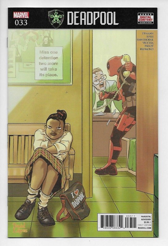 Deadpool #33 (Marvel, 2017) NM