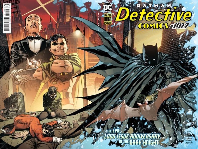 Detective Comics #1027 (Joker War Cvr A Andy Kubert Wraparound) DC Comic Book