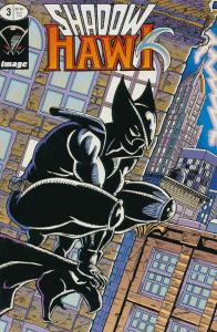 ShadowHawk (1st Series) #3 VF ; Image | Glow In The Dark Cover