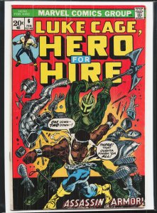 Hero for Hire #6 (1973) Luke Cage